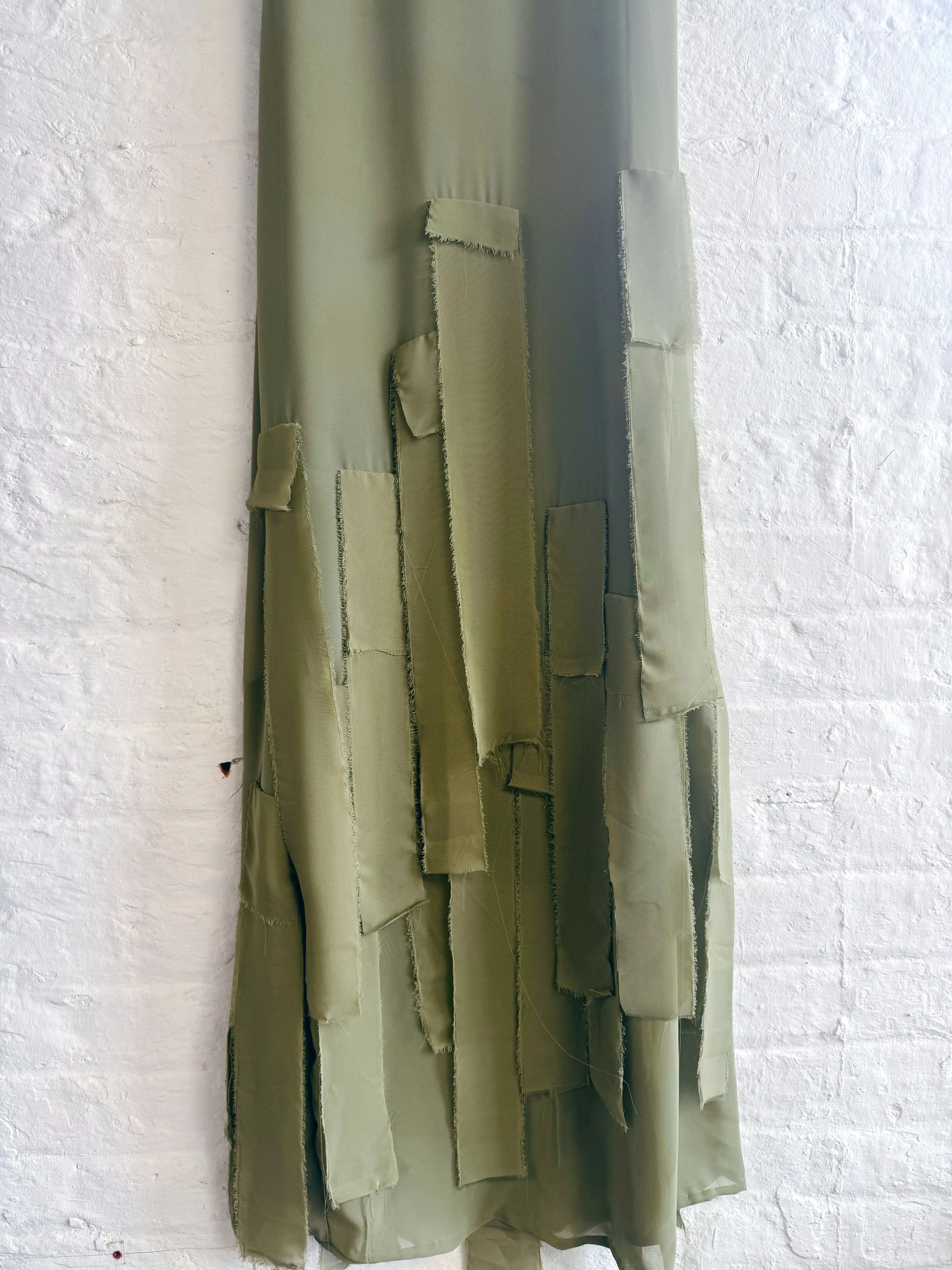 Sage Green Rectangle Dress sold by Emiko Studios product image thumbnail 4