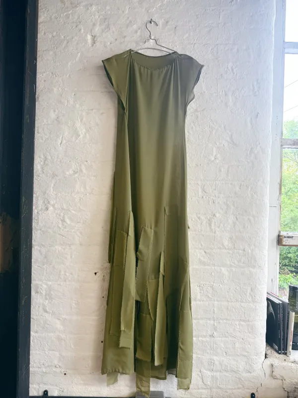 Sage Green Rectangle Dress sold by Emiko Studios