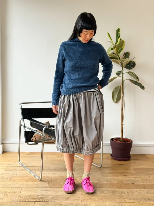 One-Off Grey Bubble Skirt (XS-M) sold by Emiko Studios