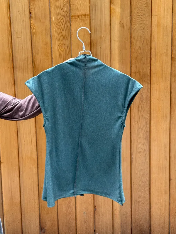 Limited Batch Jājī Tee in Green Jersey sold by Emiko Studios