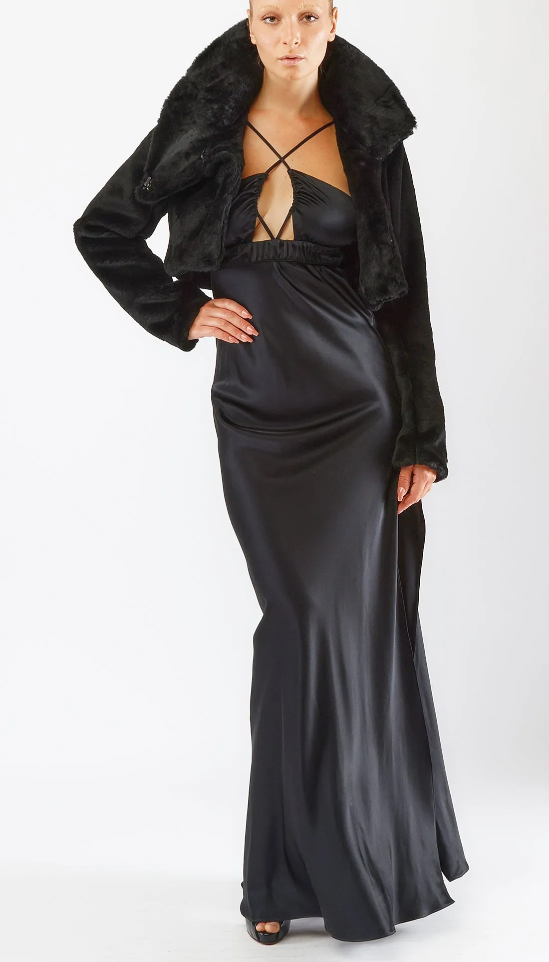 DENEUVE JACKET - BLACK sold by Cyrus Nazari