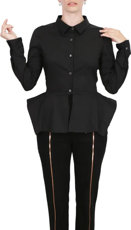 ANASTASIA SHIRT - BLACK sold by Cyrus Nazari