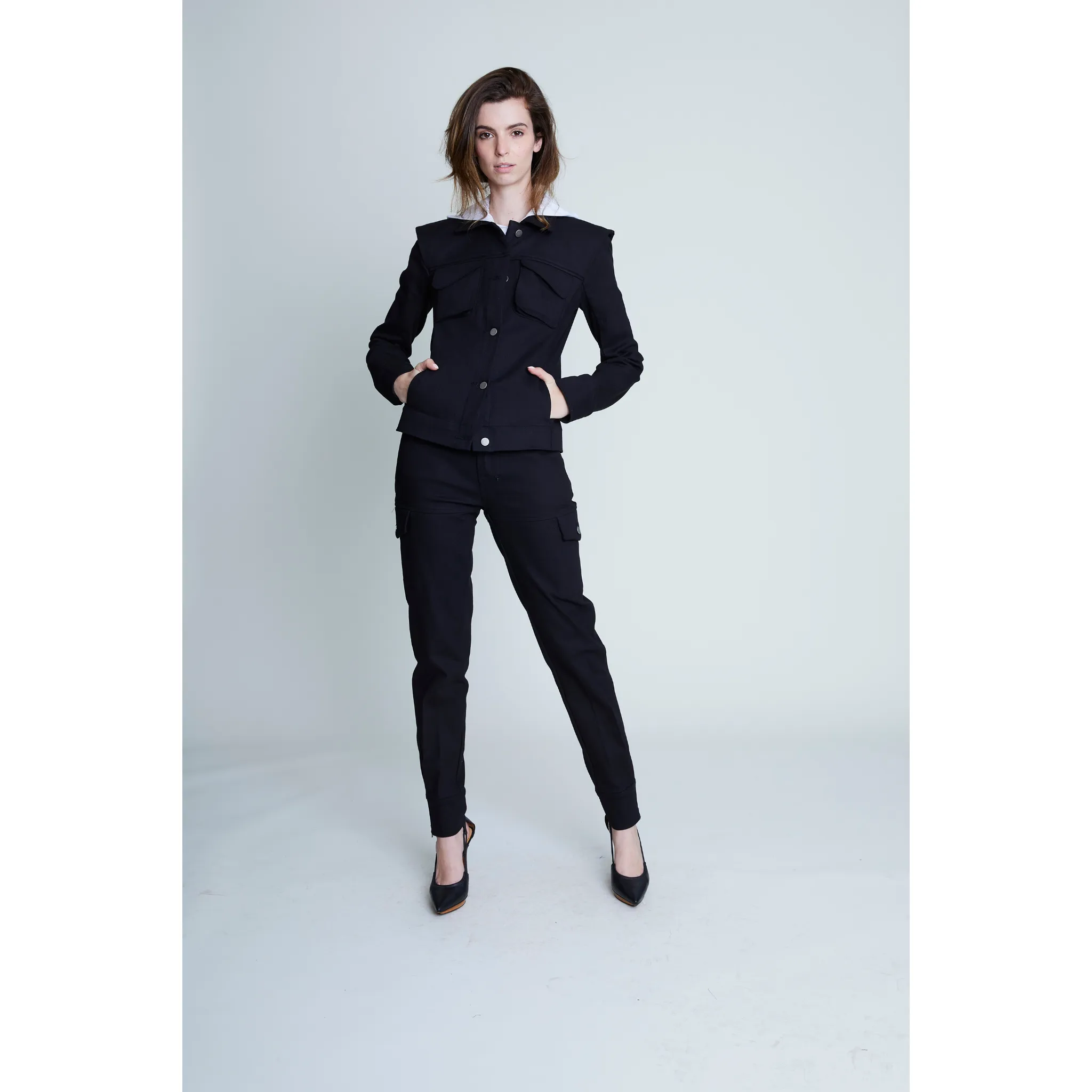 Kennedy Jacket- Black sold by Cyrus Nazari product image thumbnail 3
