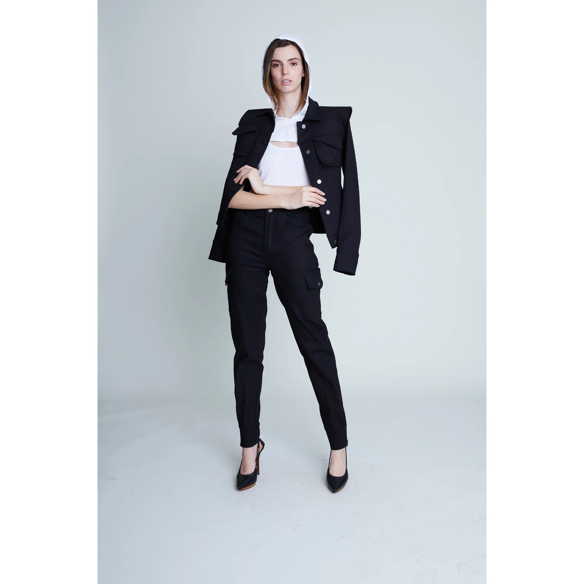 Kennedy Jacket- Black sold by Cyrus Nazari product image thumbnail 2