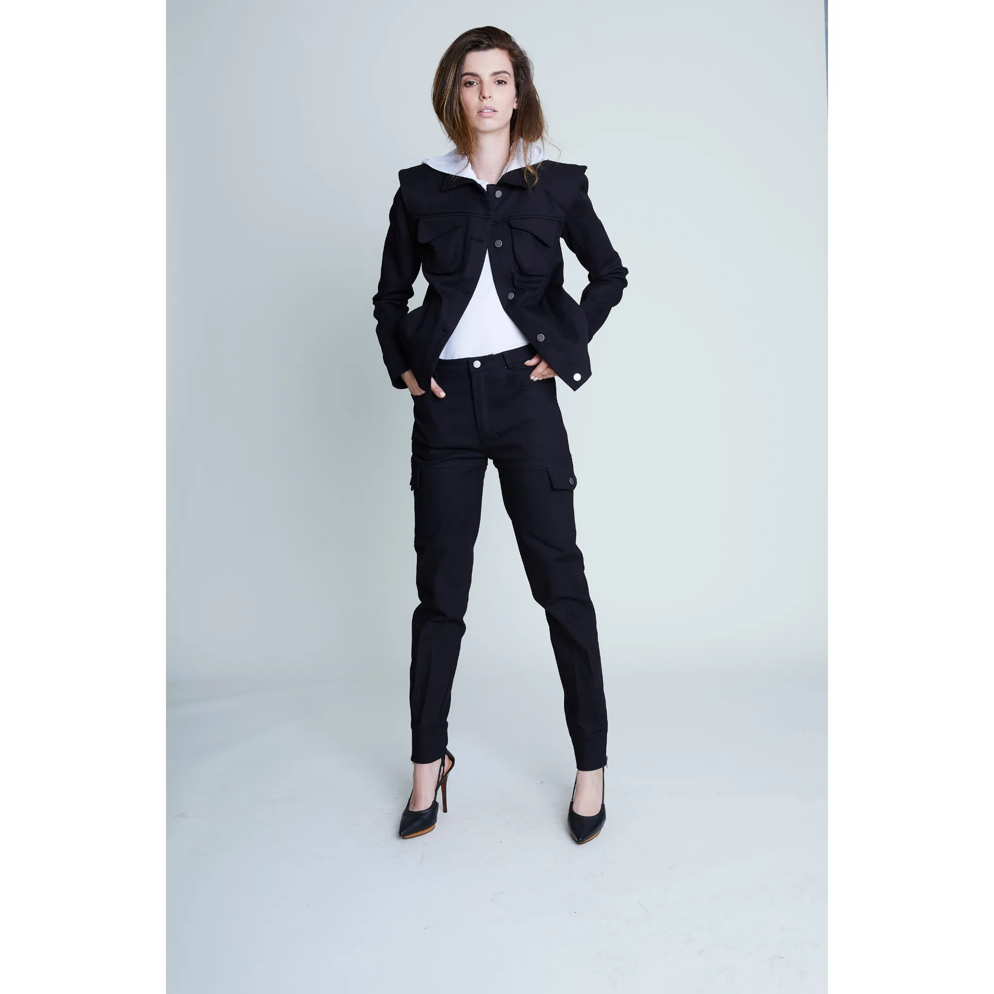 Kennedy Jacket- Black sold by Cyrus Nazari