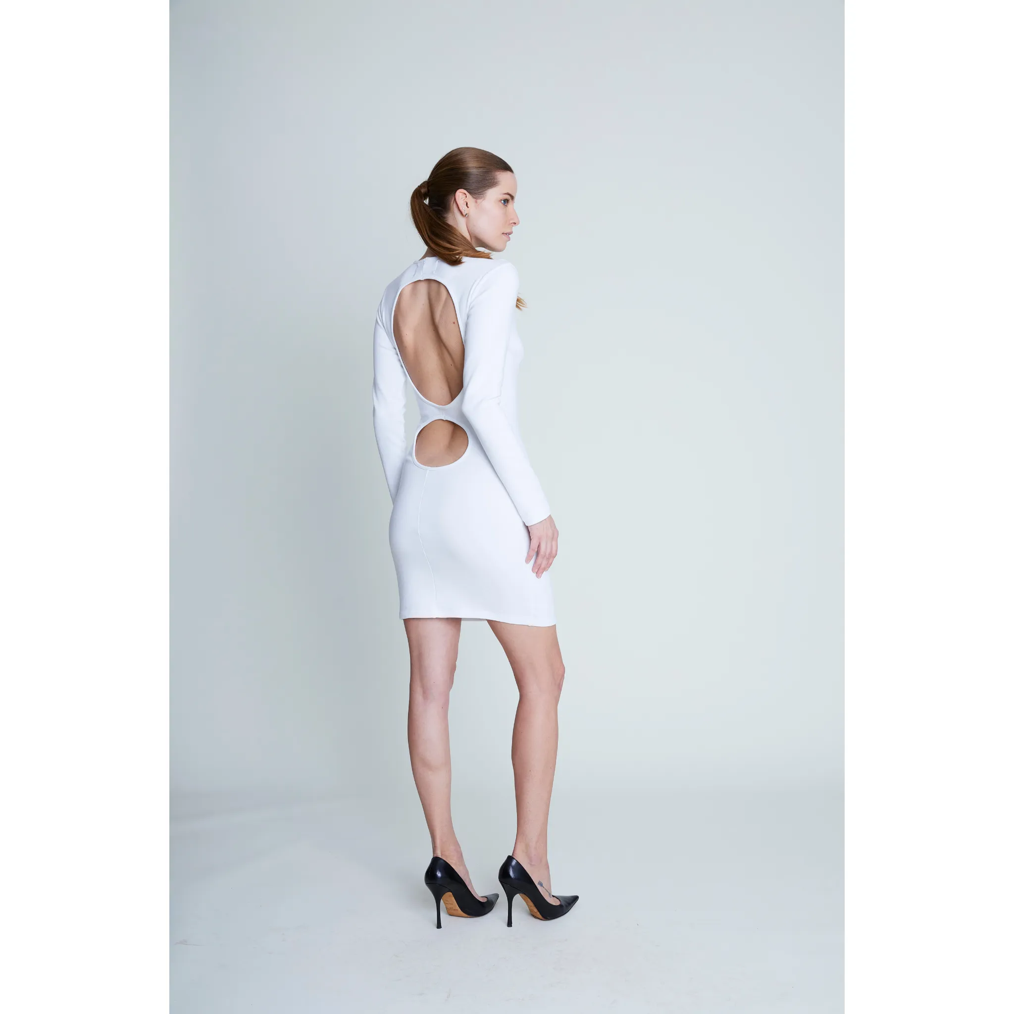 Genesis Dress- White sold by Cyrus Nazari product image thumbnail 5