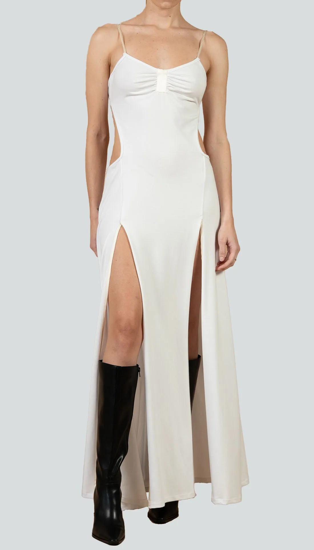 Melody Dress- White sold by Cyrus Nazari