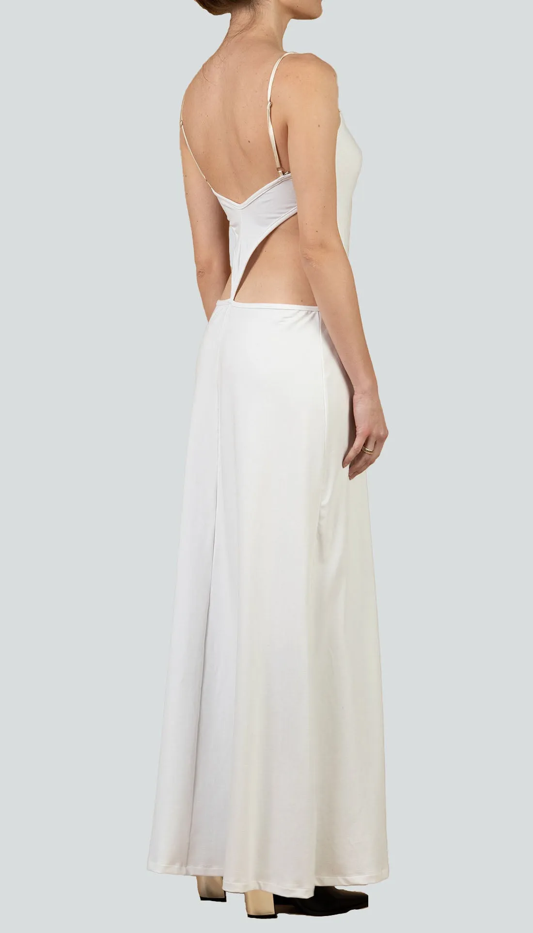 Melody Dress- White sold by Cyrus Nazari product image thumbnail 5