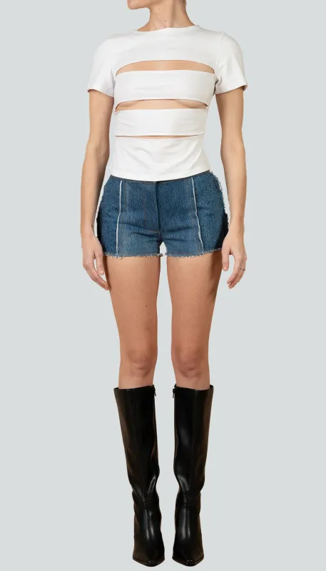 Layla TOP - WHITE sold by Cyrus Nazari