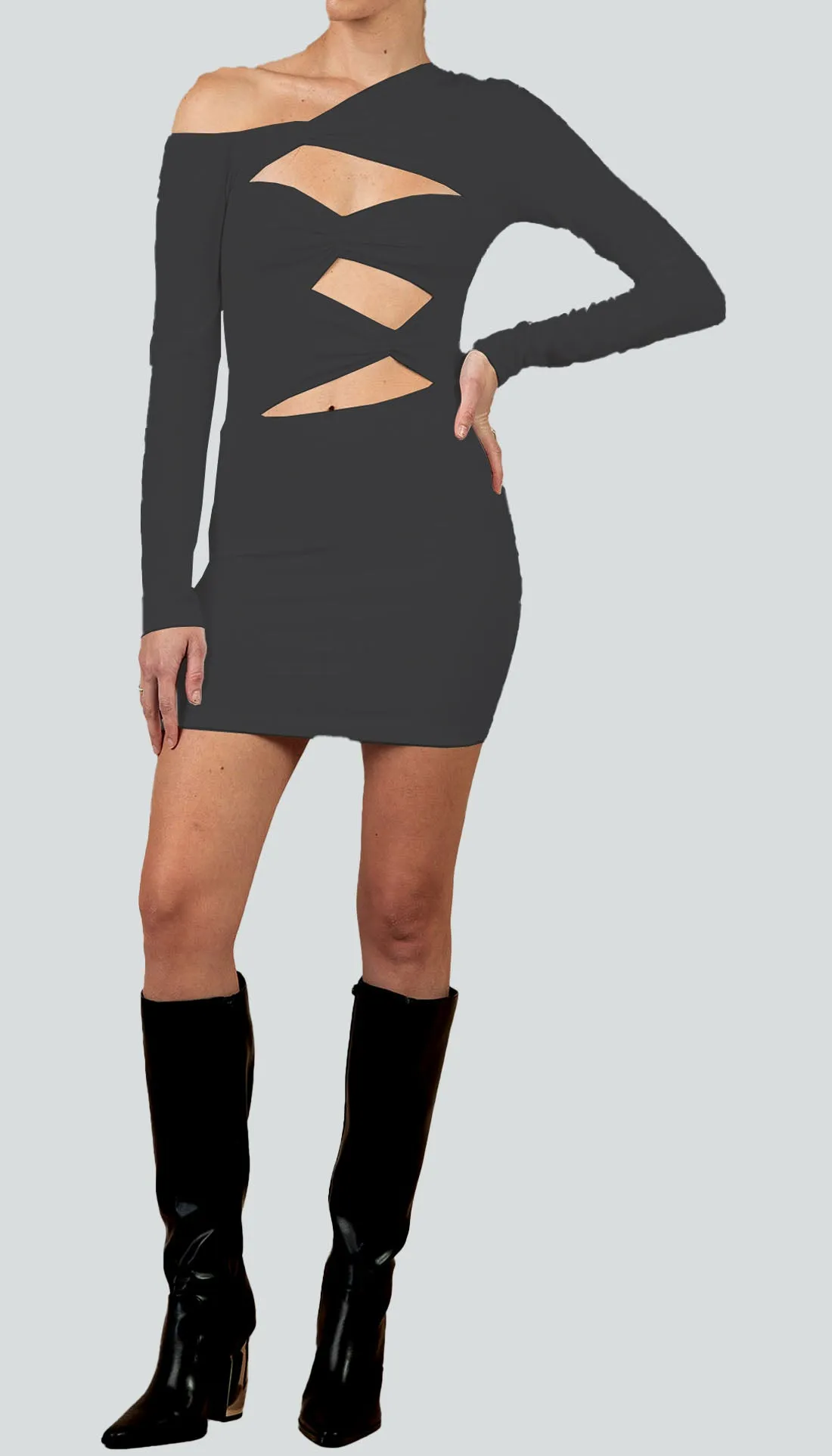 Emma Dress- Black sold by Cyrus Nazari product image thumbnail 2