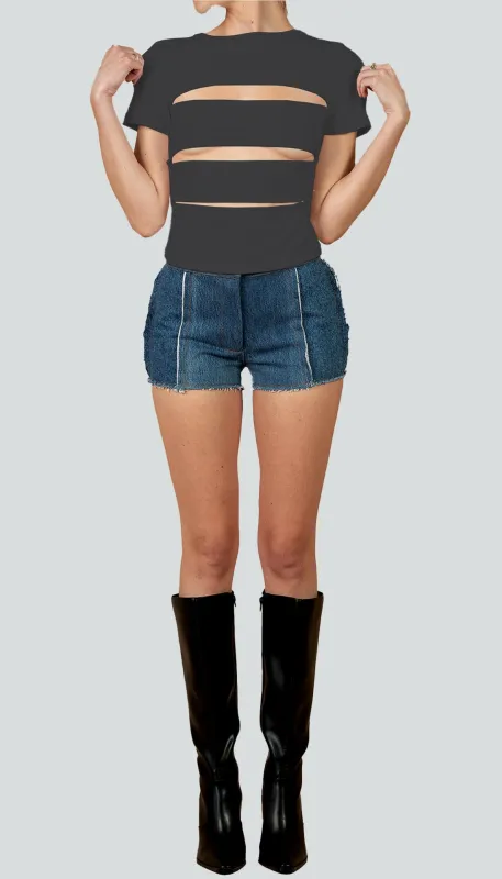 Layla TOP - BLACK sold by Cyrus Nazari