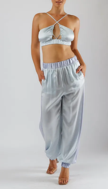 ISLA TOP - ICE BLUE sold by Cyrus Nazari