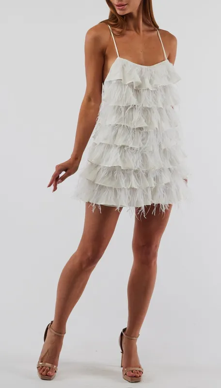 ÉLODIE DRESS - WHITE sold by Cyrus Nazari