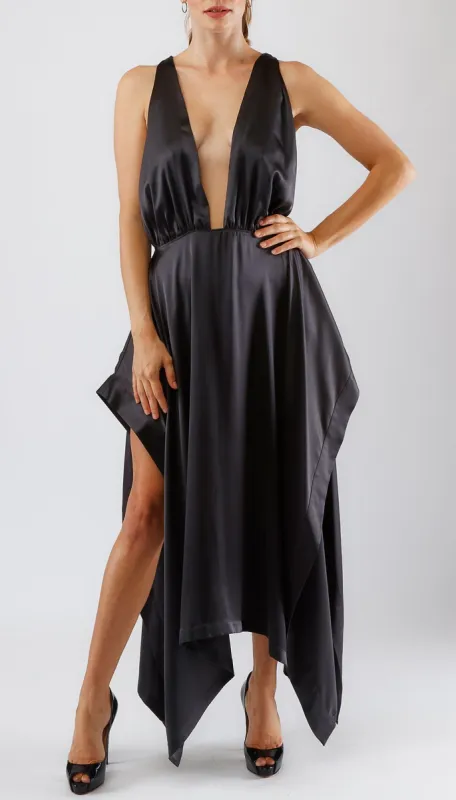 ARIEL DRESS - BLACK sold by Cyrus Nazari