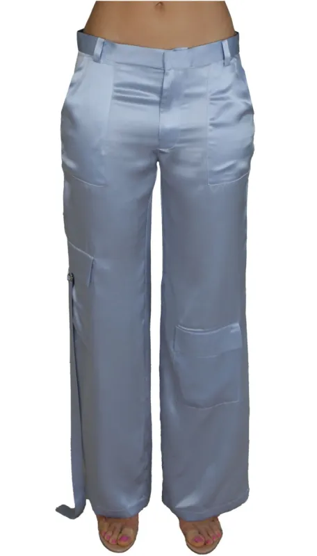 EZRA PANTS - BLUE made by Cyrus Nazari