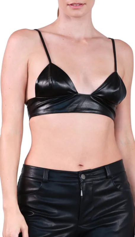 BELLA BRA TOP - BLACK sold by Cyrus Nazari