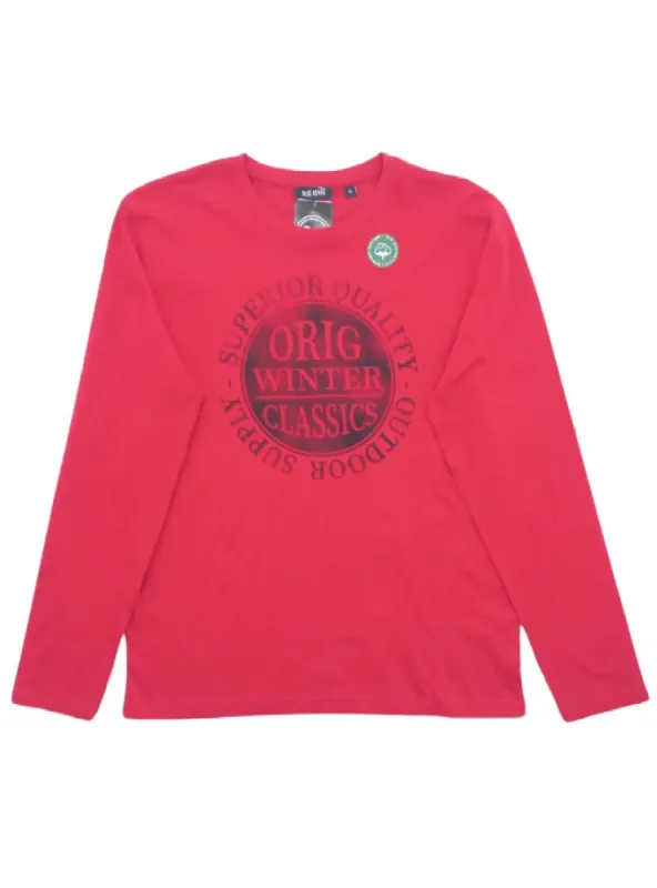 PRINTED LONG SLEEVE T-SHIRT sold by FBO