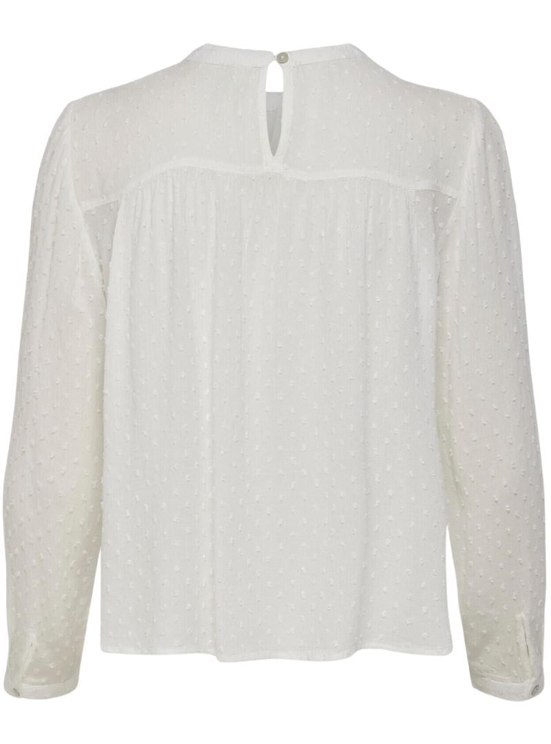 TEXTURED PATTERNED DETAILED BLOUSE sold by FBO product image thumbnail 5