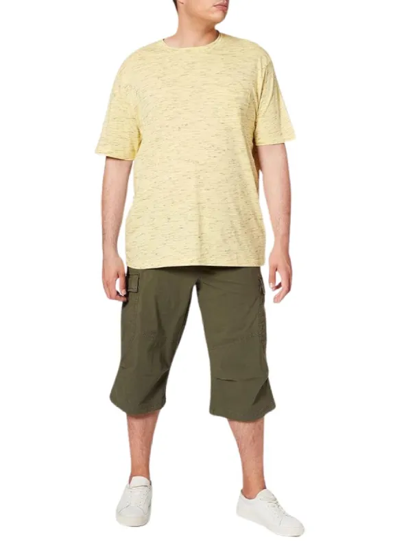 S.oliver Mens Basic Tee - Yellow made by FBO