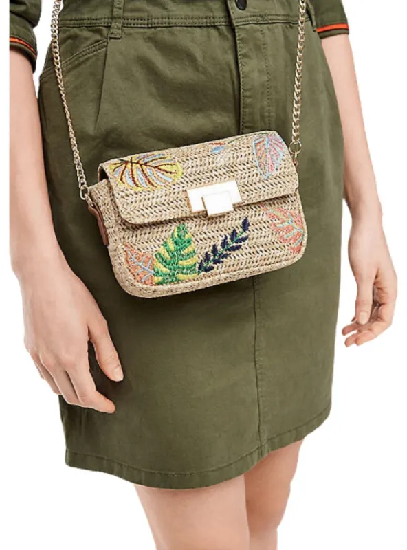 CHAIN STRAP WOVEN BAG sold by FBO