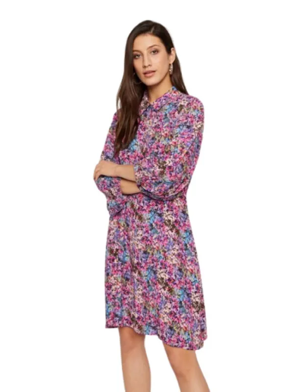 MULTI COLOUR BUTTONED DRESS WITH POCKETS sold by FBO