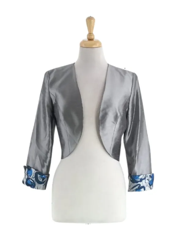 TEXTURED CROPPED JACKET sold by FBO