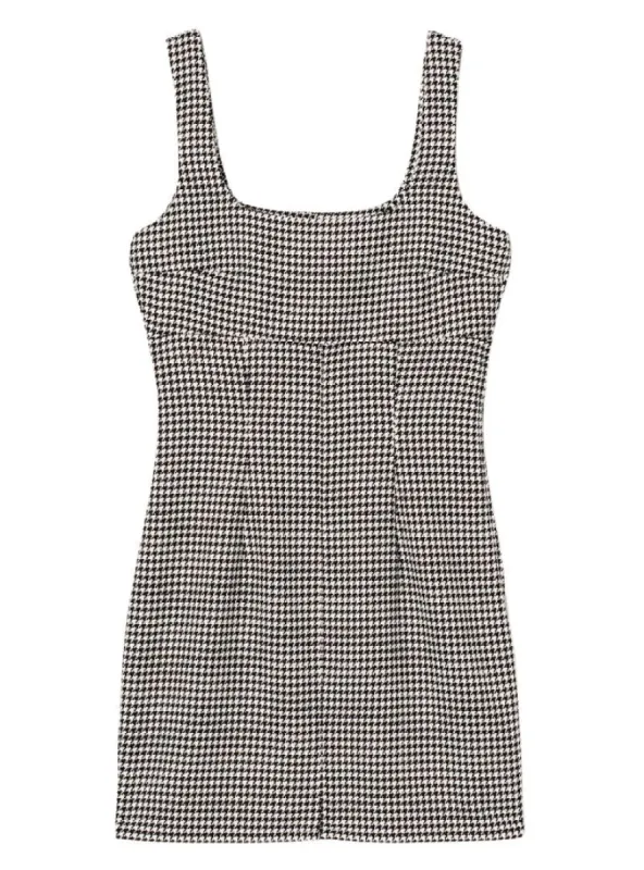 PLAID MINI DRESS sold by FBO