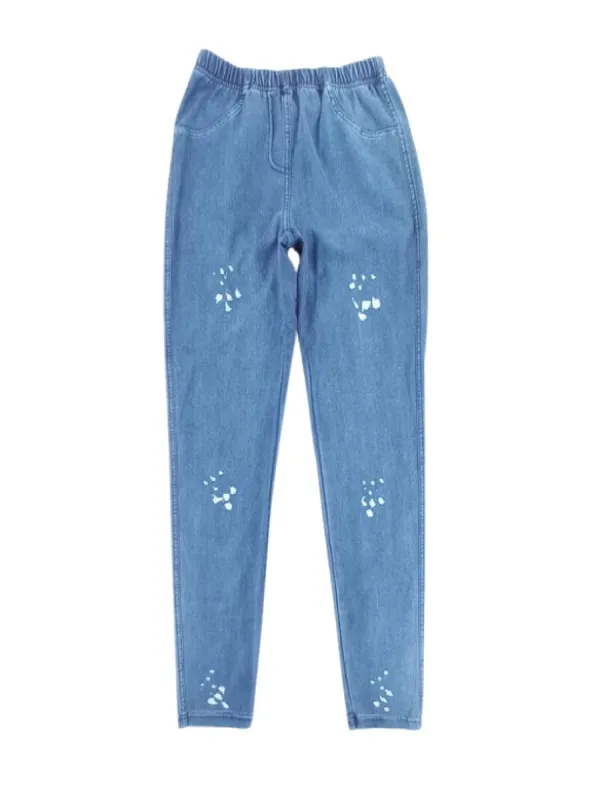 WASHED DENIM LOOKING LEGGING sold by FBO
