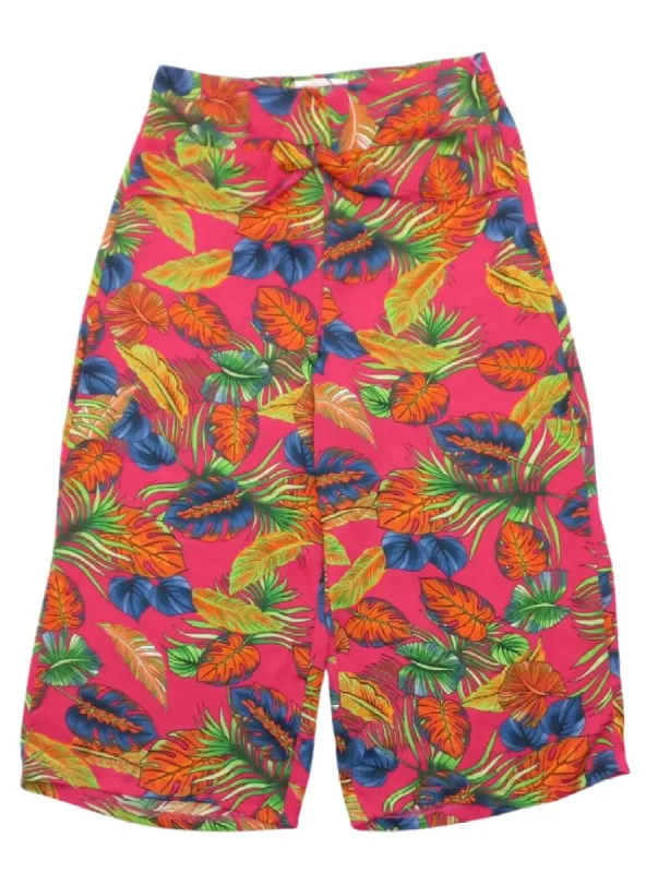 DETAILED THREE QUARTER WIDE LEG TROUSER sold by FBO