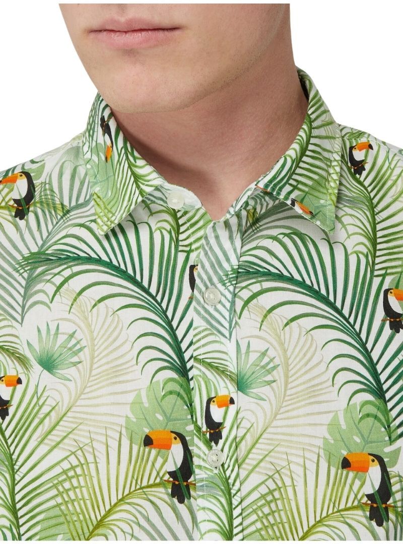 HAWAIIAN PRINT SHIRT sold by FBO product image thumbnail 3
