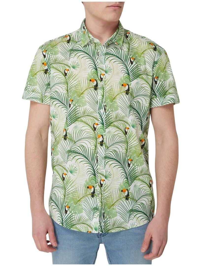 HAWAIIAN PRINT SHIRT sold by FBO