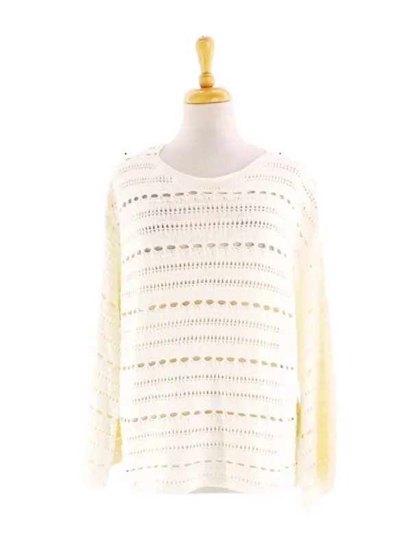 KNITTED DETAIL TOP sold by FBO