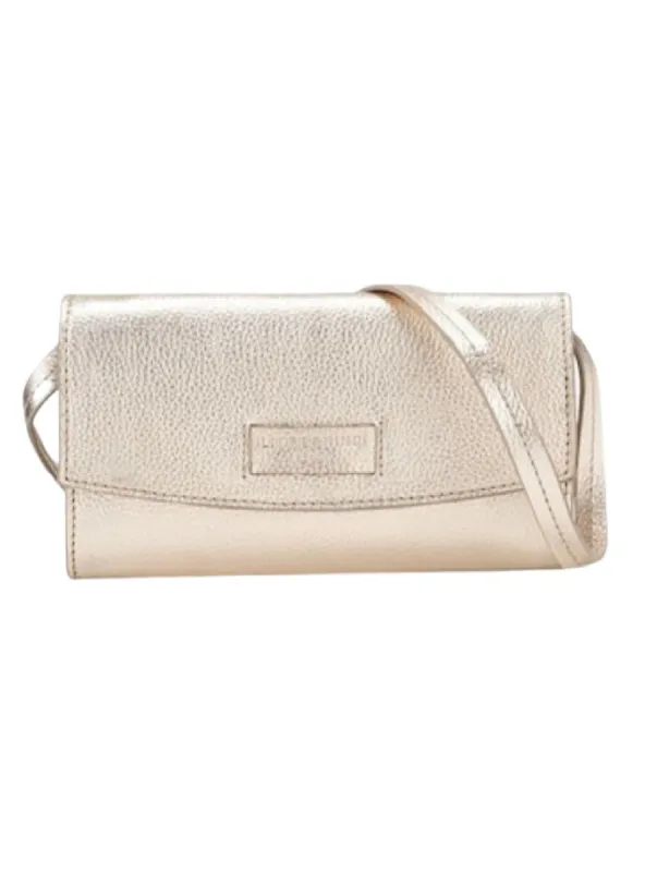 GENUINE LEATHER FLAP CROSSBODY MULTI BAG sold by FBO