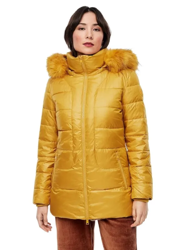 BASIC HOODED PUFFER JACKET sold by FBO