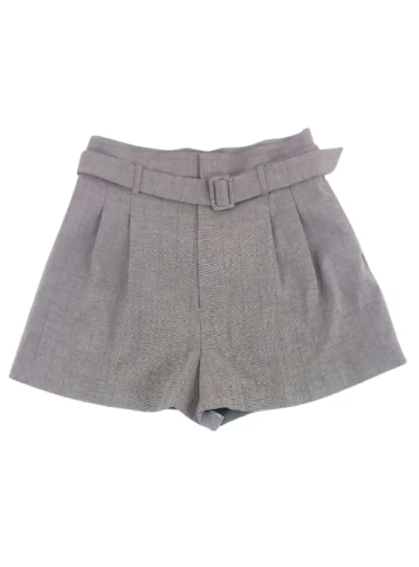DETAILED CASUAL BELTED SHORTS sold by FBO