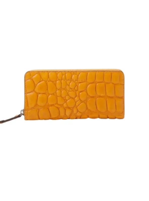 CROC LEATHER WALLET sold by FBO