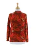 LONG SLEEVE FLORAL PRINT TOP sold by FBO