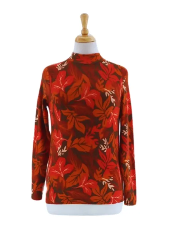 LONG SLEEVE FLORAL PRINT TOP sold by FBO