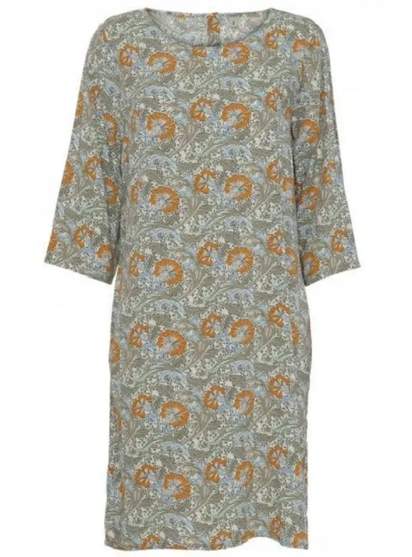 DETAILED HALF SLEEVE DRESS sold by FBO