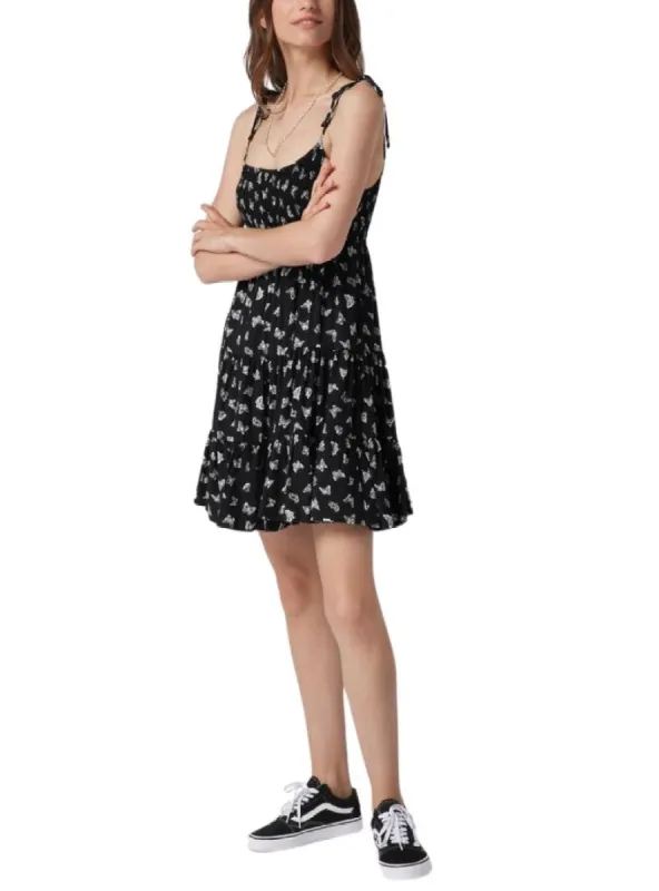 BUTTERFLY DETAILED TIERED DRESS sold by FBO