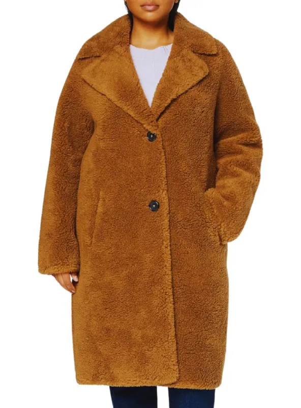 REVERSIBLE FAUX FUR COAT sold by FBO