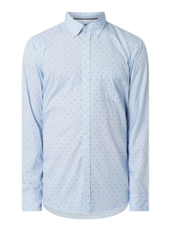 DIAMOND STRIPED LONG SLEEVE SHIRT sold by FBO