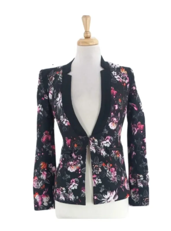 FLORAL PRINT CASUAL BLAZER sold by FBO