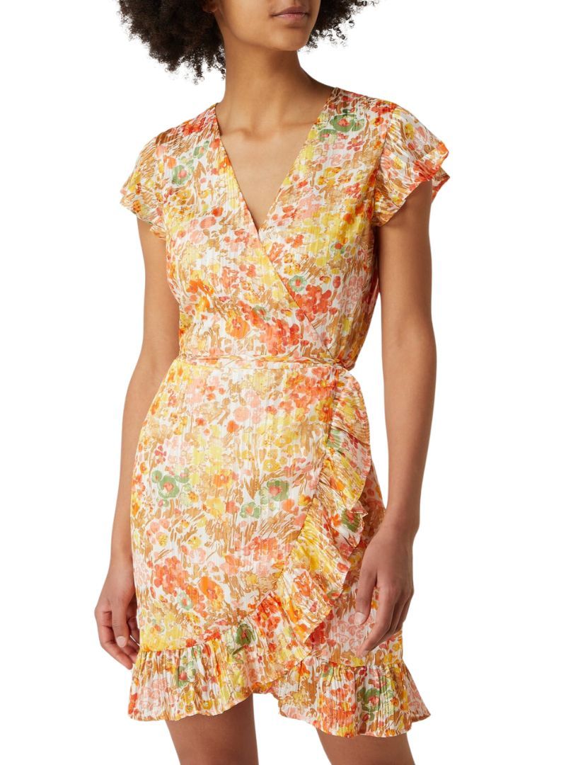 DETAILED MINI WRAP DRESS sold by FBO product image thumbnail 2