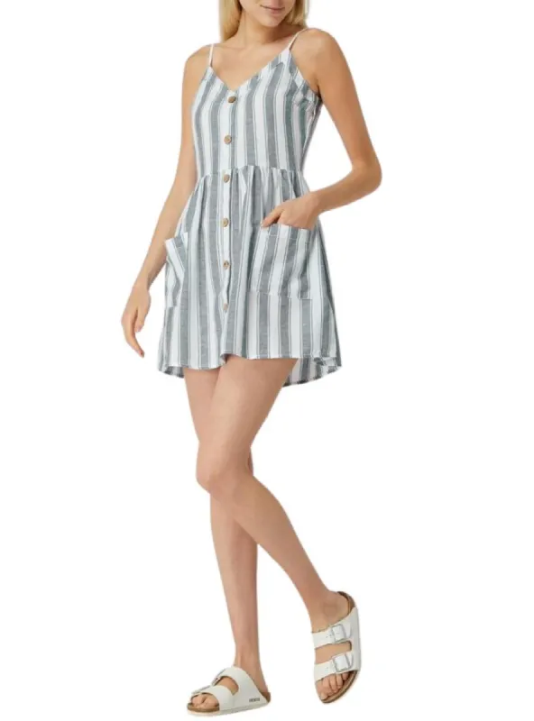 STRIPED POCKET DRESS sold by FBO