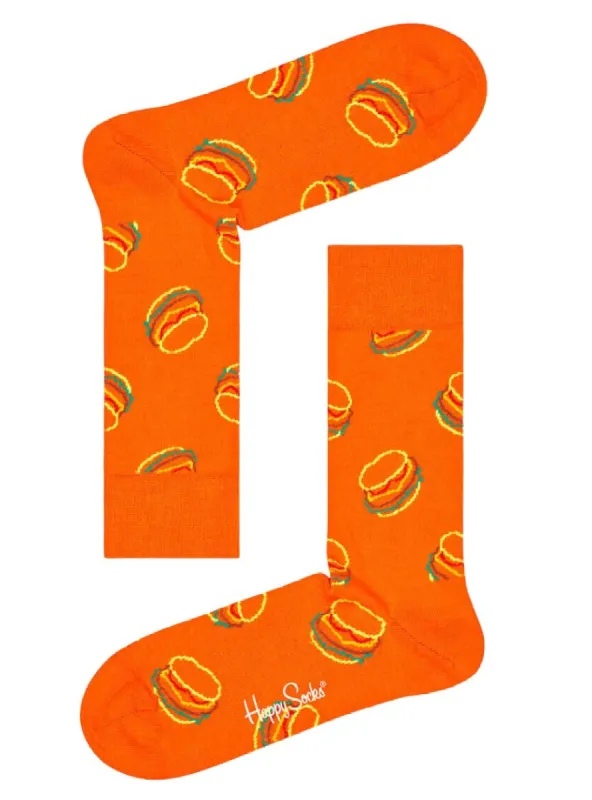 Burger Printed Socks sold by FBO