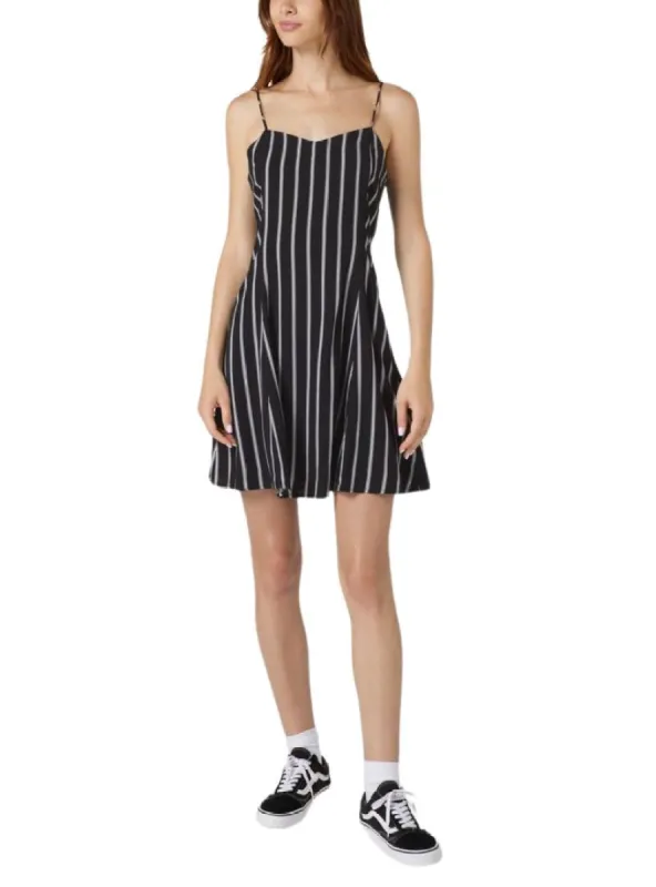 STRIPED STRAPPY DRESS sold by FBO