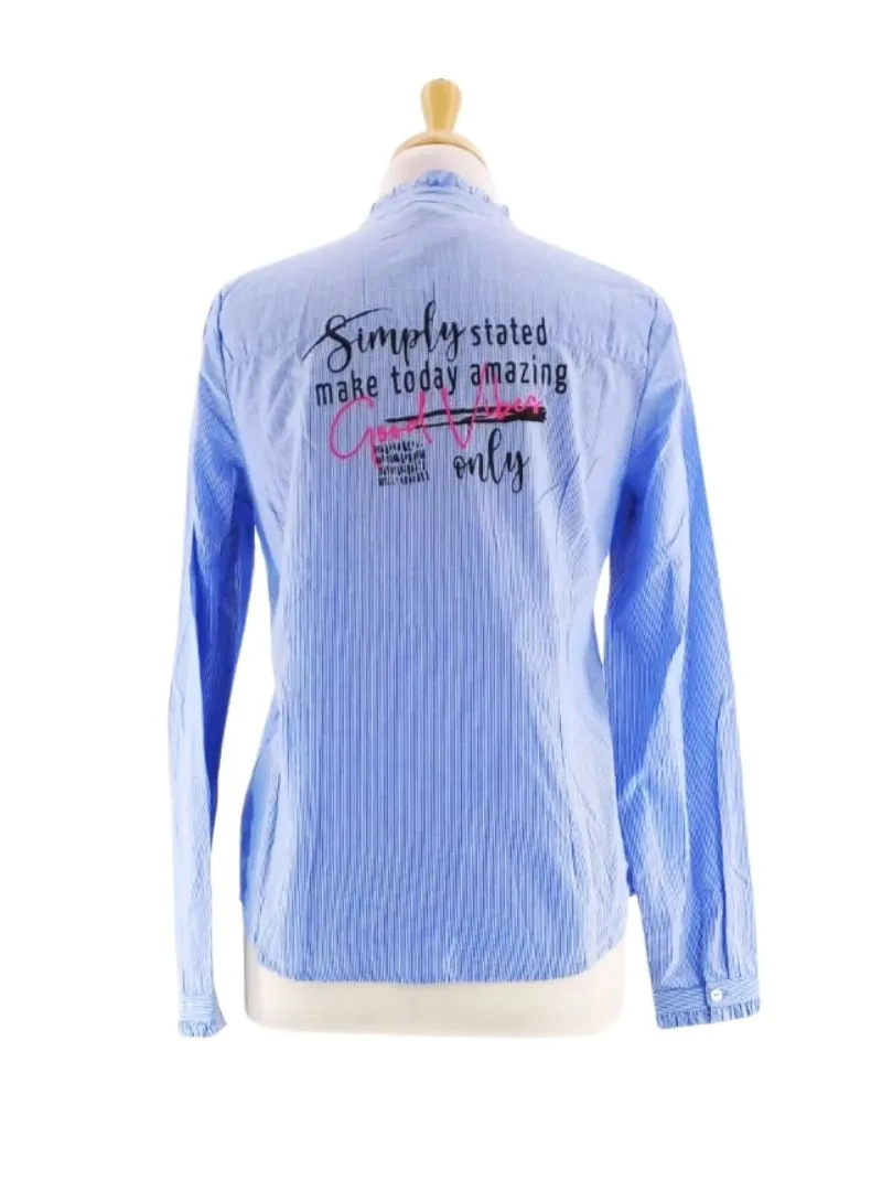 STRIPE DETAILED BLOUSE sold by FBO product image thumbnail 2