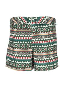 PATTERNED DETAILED SKORT sold by FBO