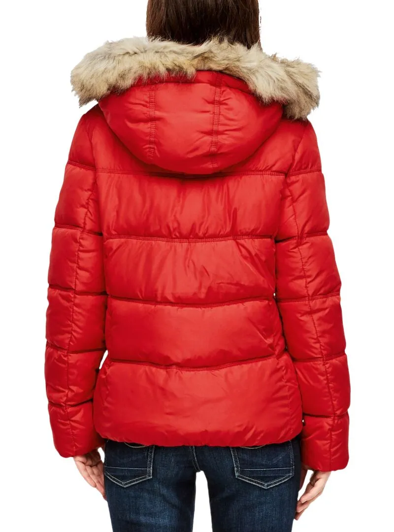 FUR HOODED PUFFER JACKET sold by FBO product image thumbnail 2